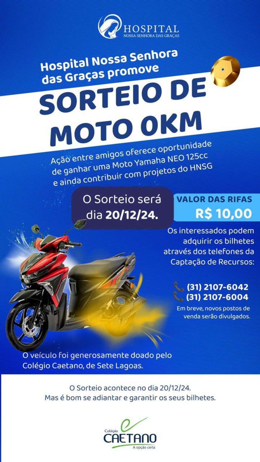 HNSG realiza sorteio da ação entre amigos nesta sexta - feira (20/12)