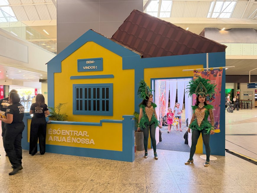 A FOLIA TEM DESEMBARQUE GARANTIDO NO BH AIRPORT