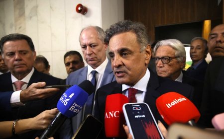 Aécio convida Ciro Gomes para disputar eleições presidenciais pelo PSDB