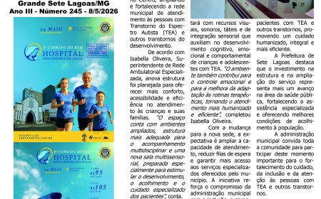 Jornal Diário Sete Lagoas de sexta-feira dia 8 de maio de 2026