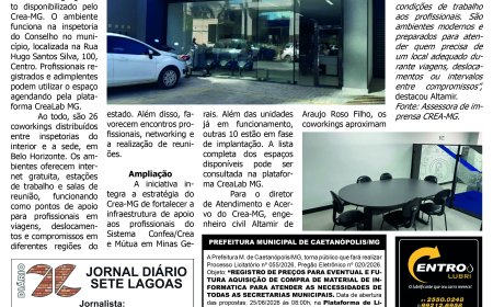 Jornal Diário Sete Lagoas de quinta-feira dia 28 de maio de 2026