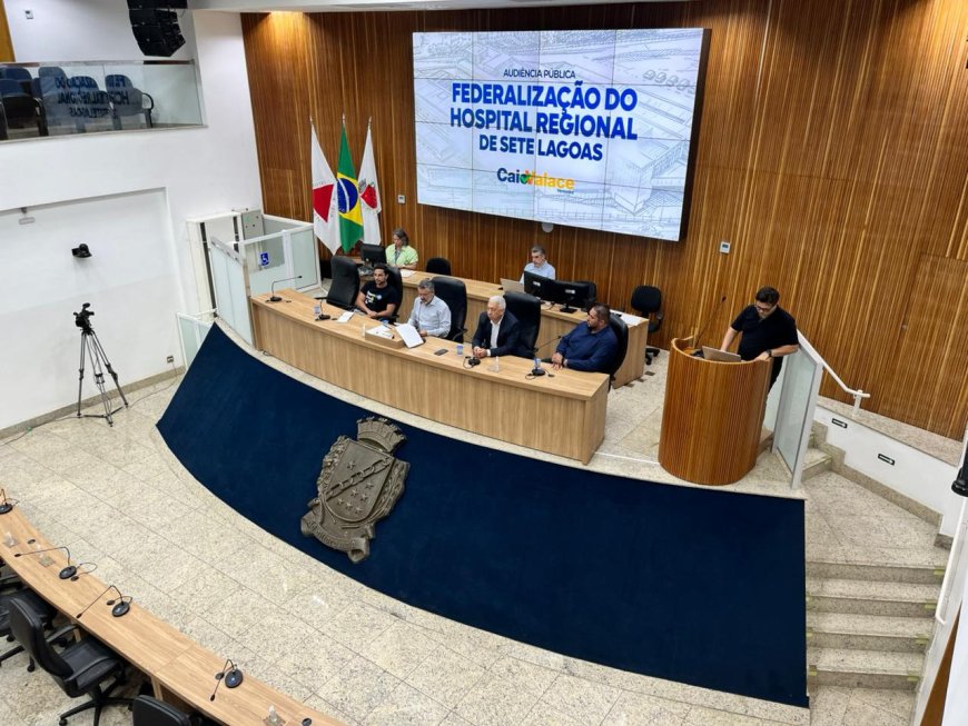 Audiência Pública na Câmara Municipal discutiu alternativas para a gestão do Hospital Regional