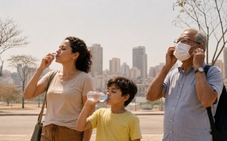 Tempo seco já impacta saúde respiratória em Belo Horizonte antes do inverno