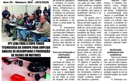 Jornal Diário Sete Lagoas de sexta-feira dia 26 de junho de 2026